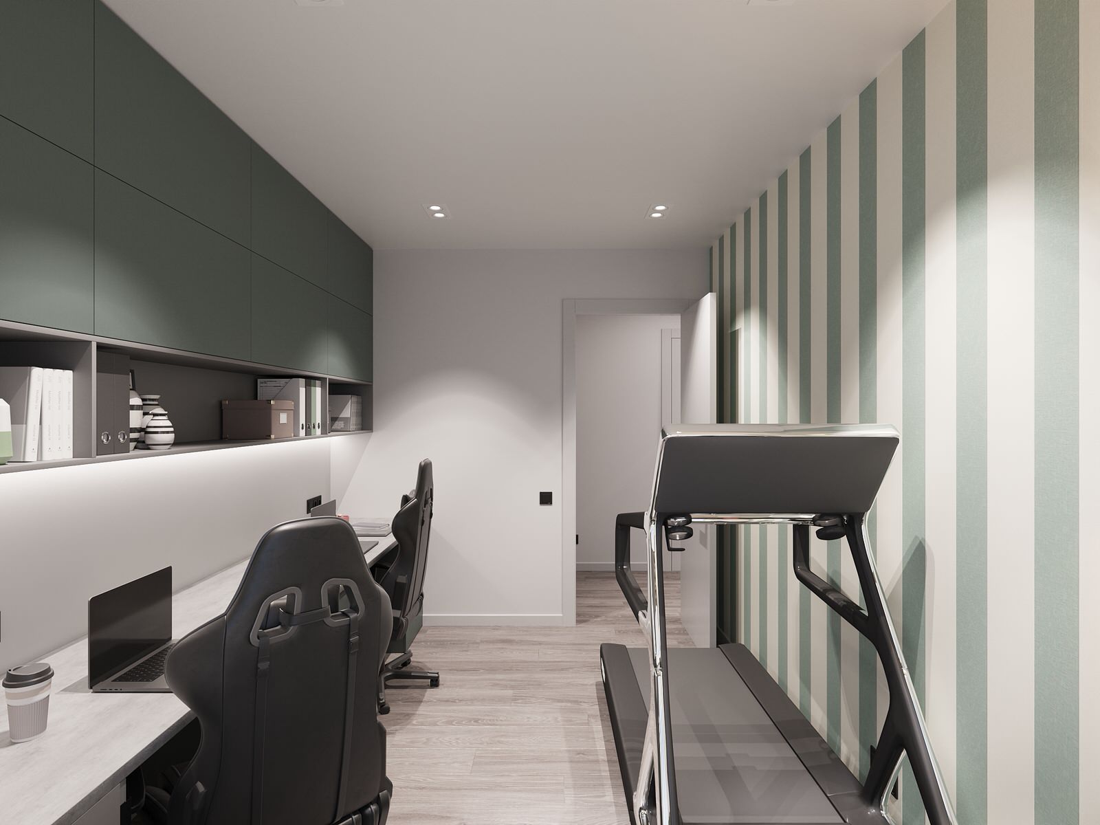 Дизайн-проект 2-х комнатной квартиры в сдержанном стиле