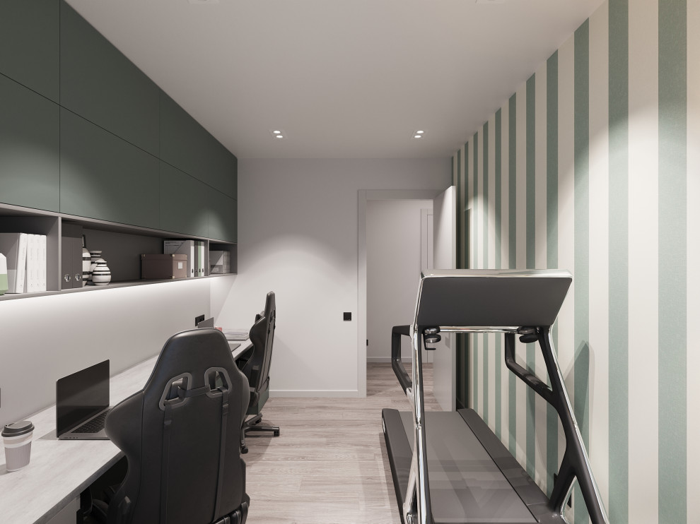 Дизайн-проект 2-х комнатной квартиры в сдержанном стиле