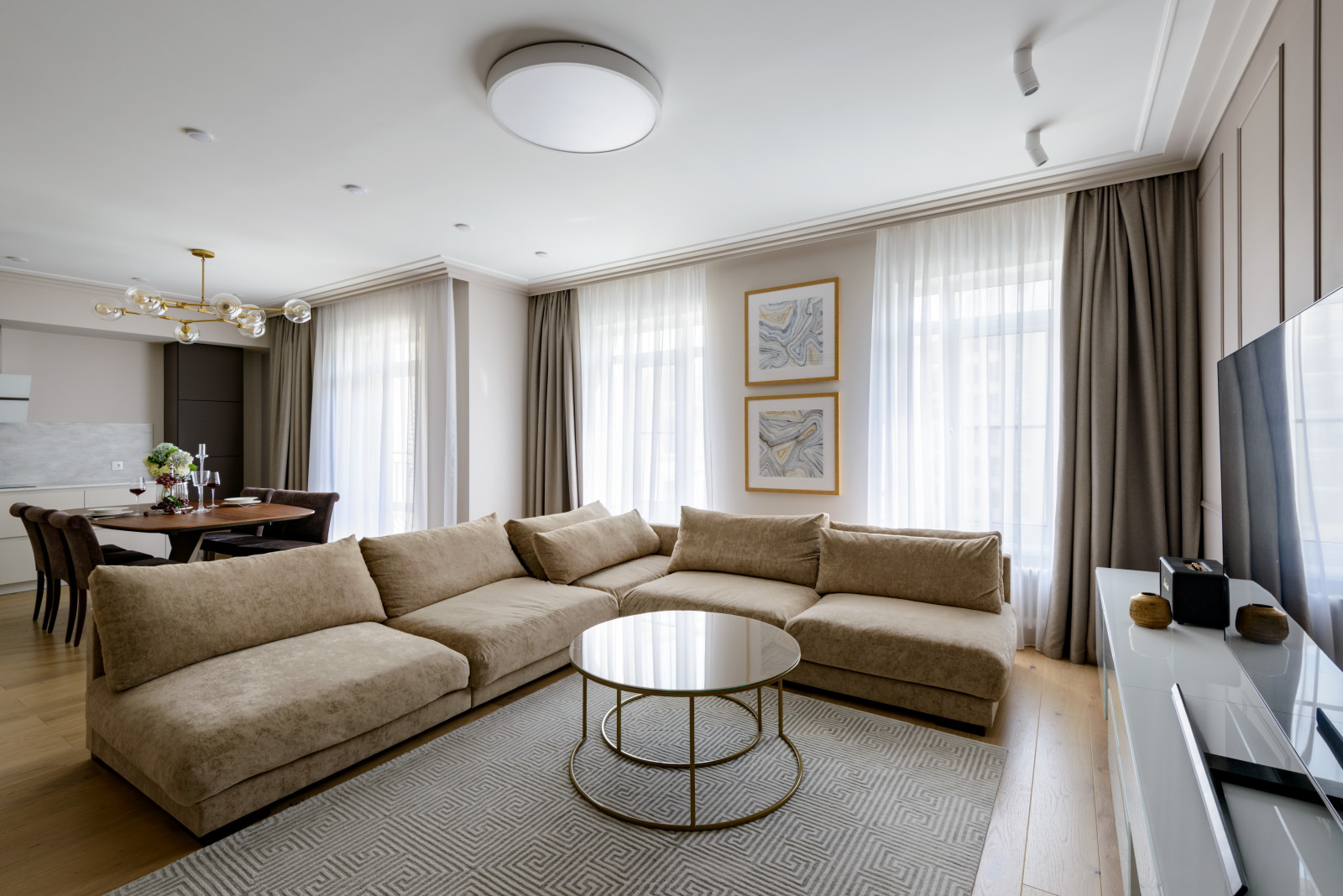 Уютная квартира для дружной семьи