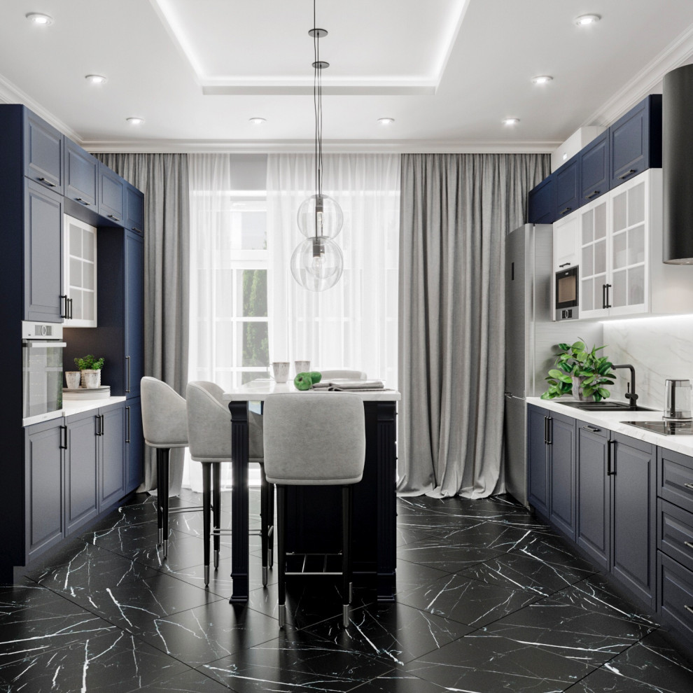 Обложка проекта: Кухня в частном доме,20кв.м.