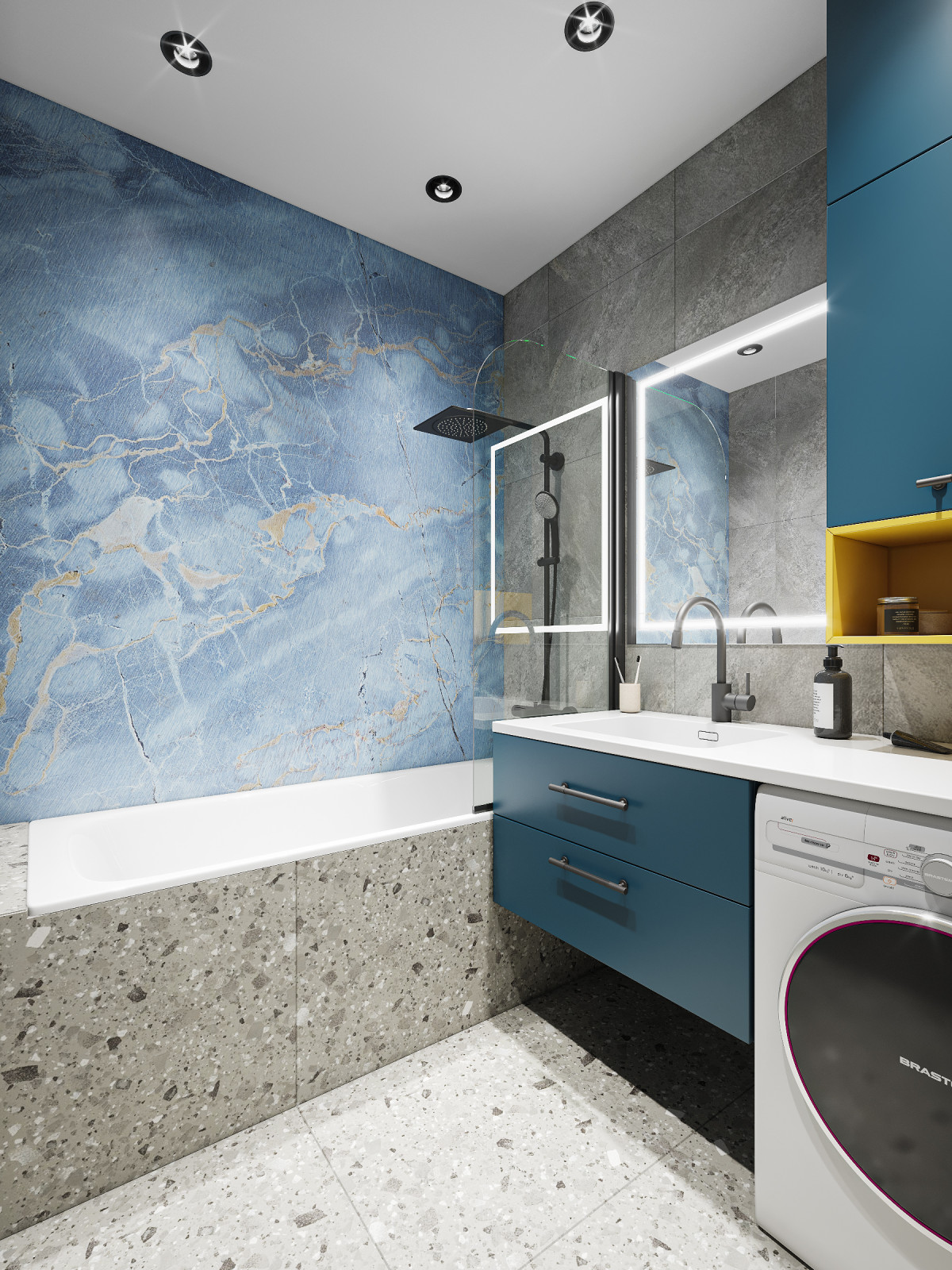 Дизайн-проект 62 м2 ул. Кременчугская улица, 3, к2