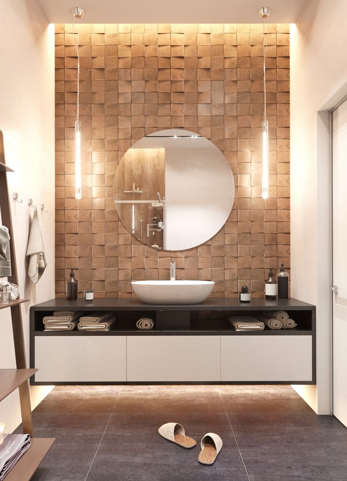 Проект ванной комнаты от Татьяны Цветковой