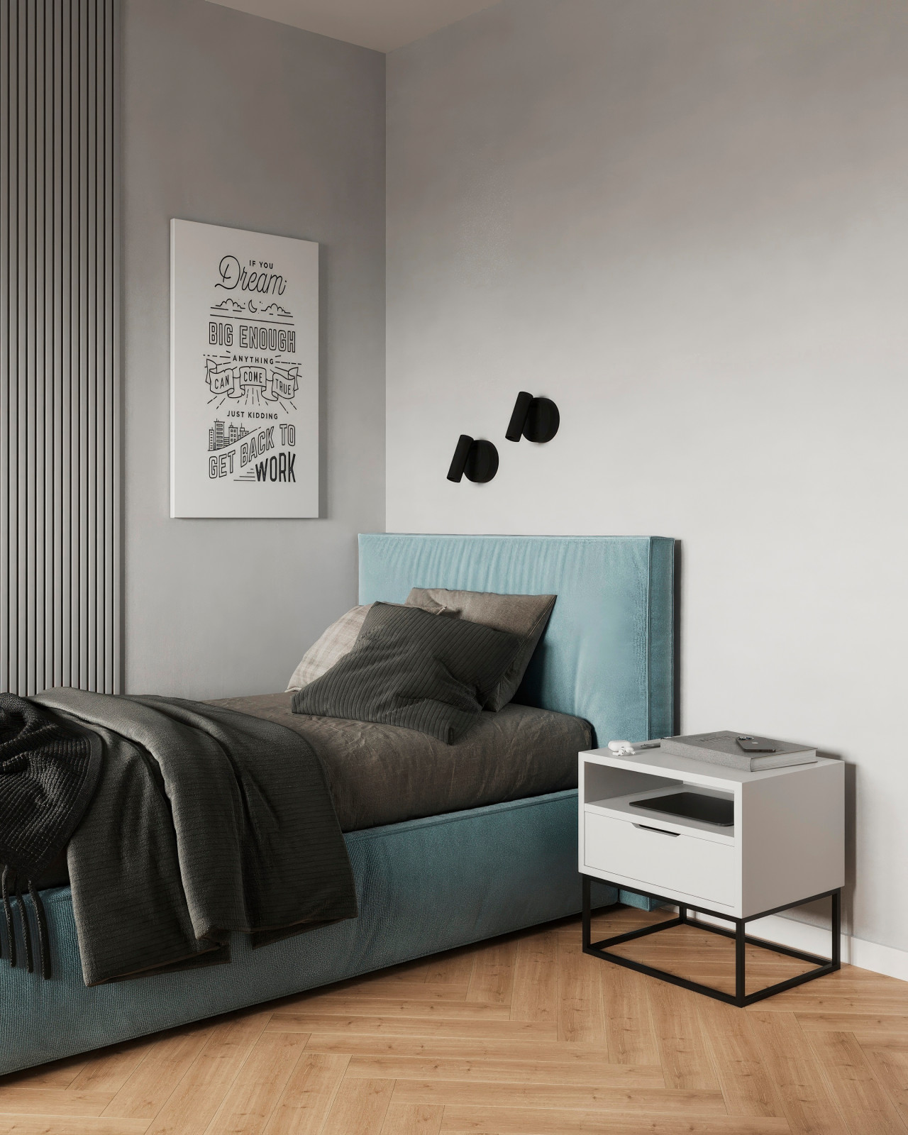 Дизайн-проект однокомнатной квартиры 36кв.м