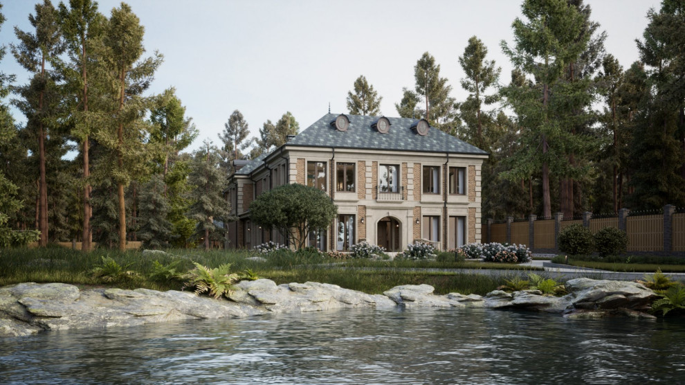 Обложка проекта: Особняк в английском стиле— 1200 м²