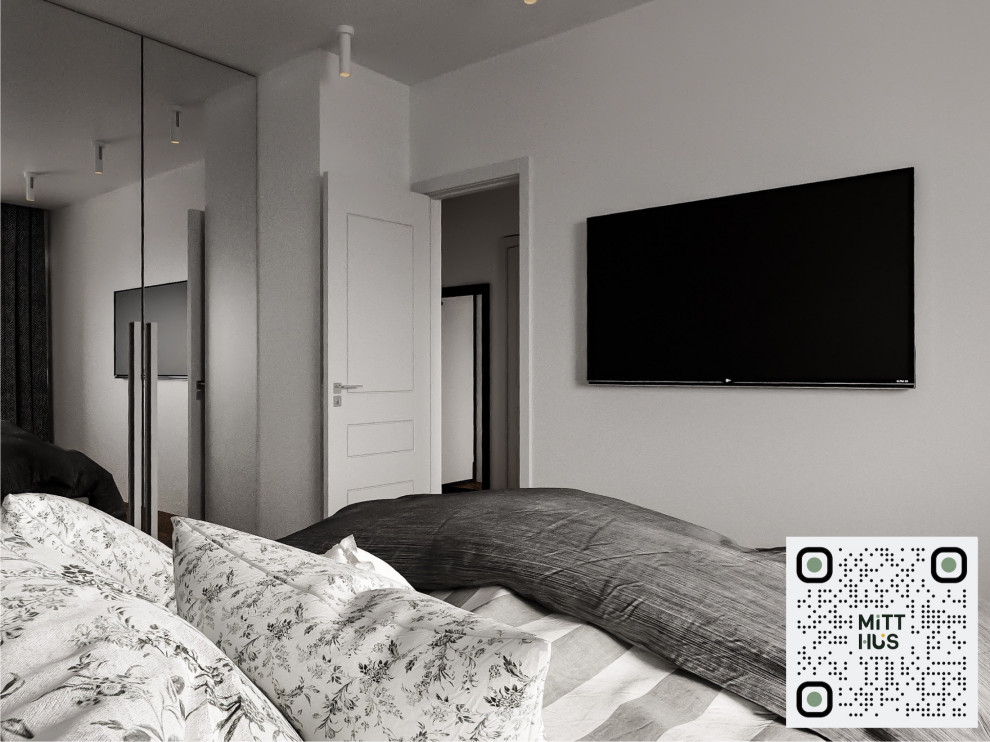 Обложка проекта: Однокомнатная квартира в ЖК Чистое небо