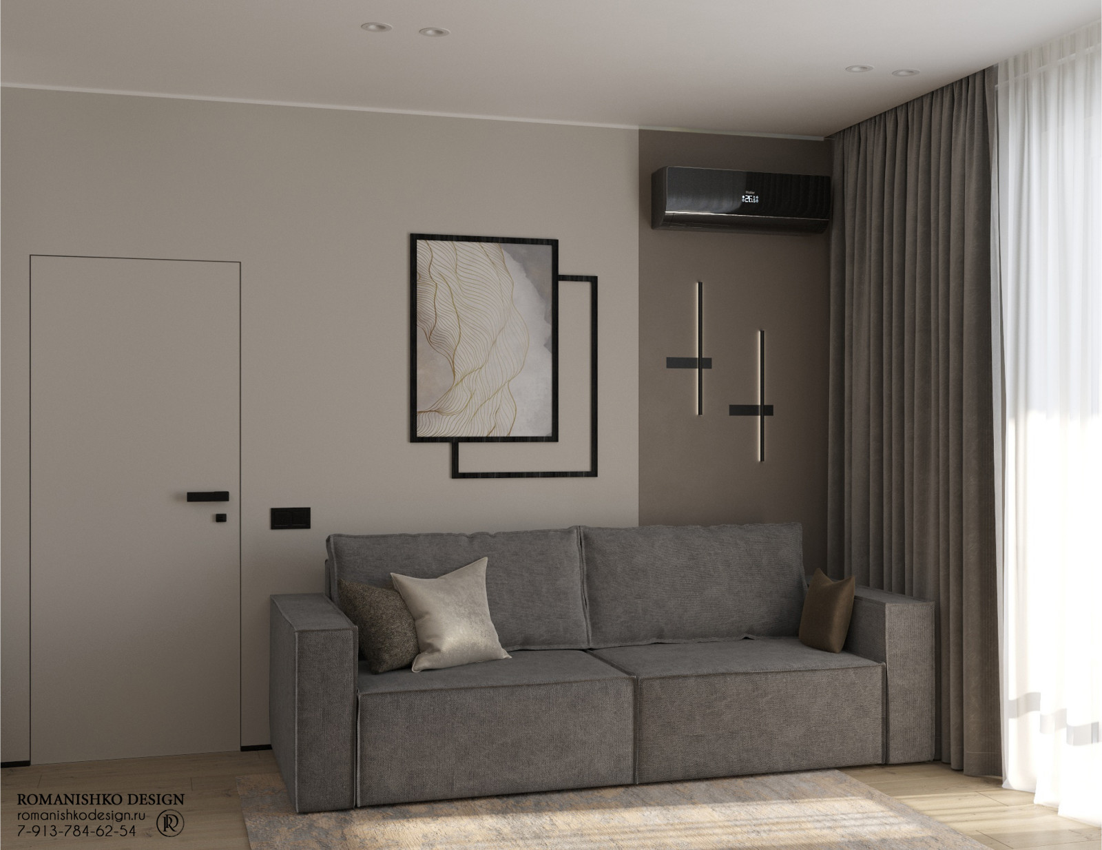 Обложка проекта: Визуализация жилой квартиры в Кольцово