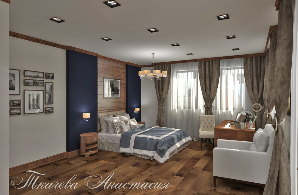 Спальни в доме на Красной поляне