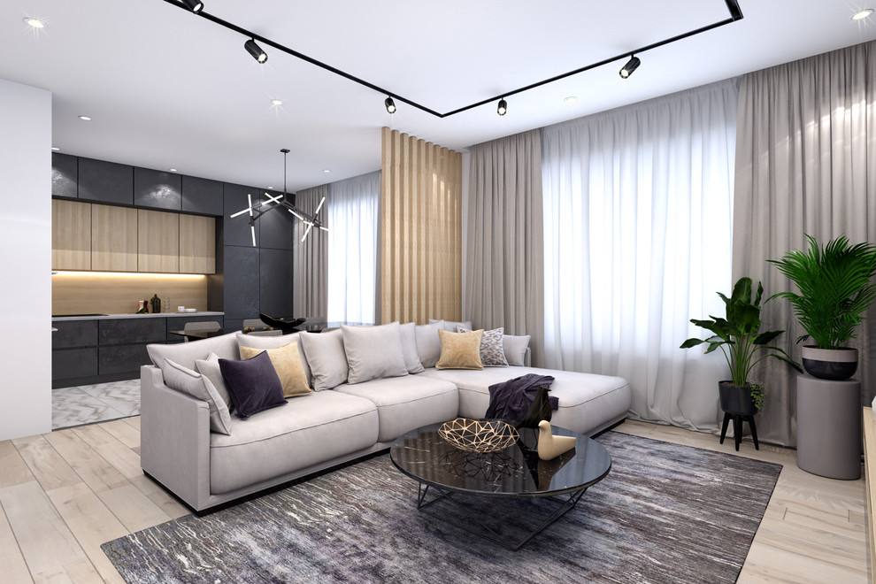 Обложка проекта: Квартира-студия в ЖК Левобережный, г.Тула