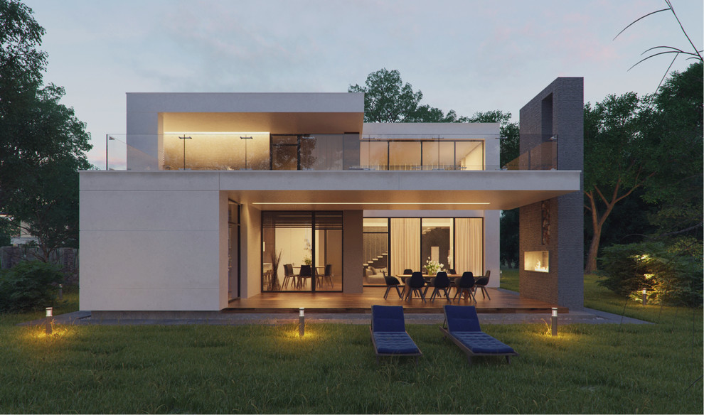 Загородный дом в поселке подмосковные вечера