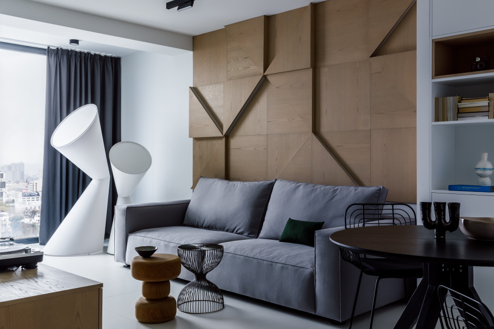 Houzz тур: Из «однушки» в «двушку» — квартира с видом на город