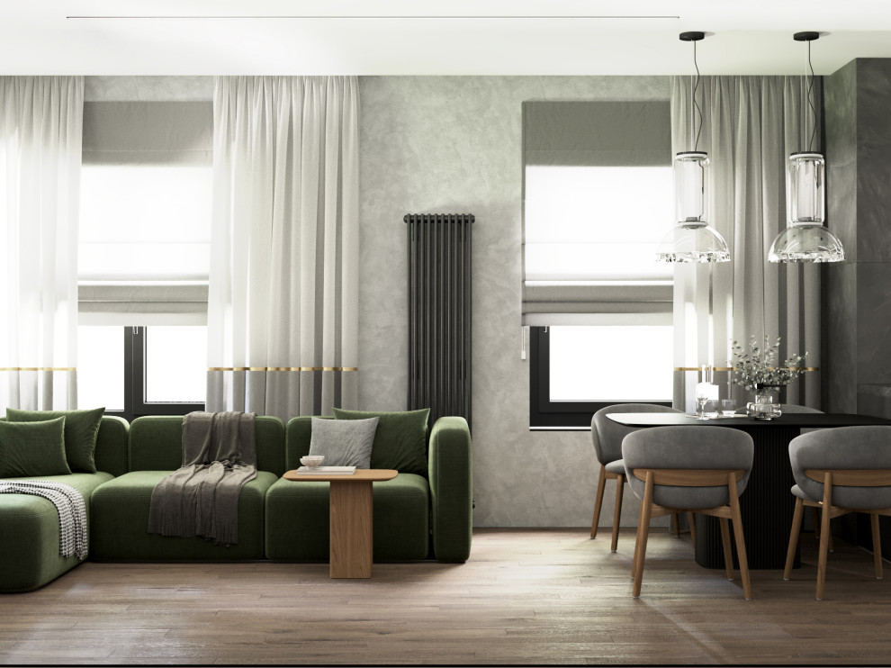 Кухня-гостиная ЖК Царицыно