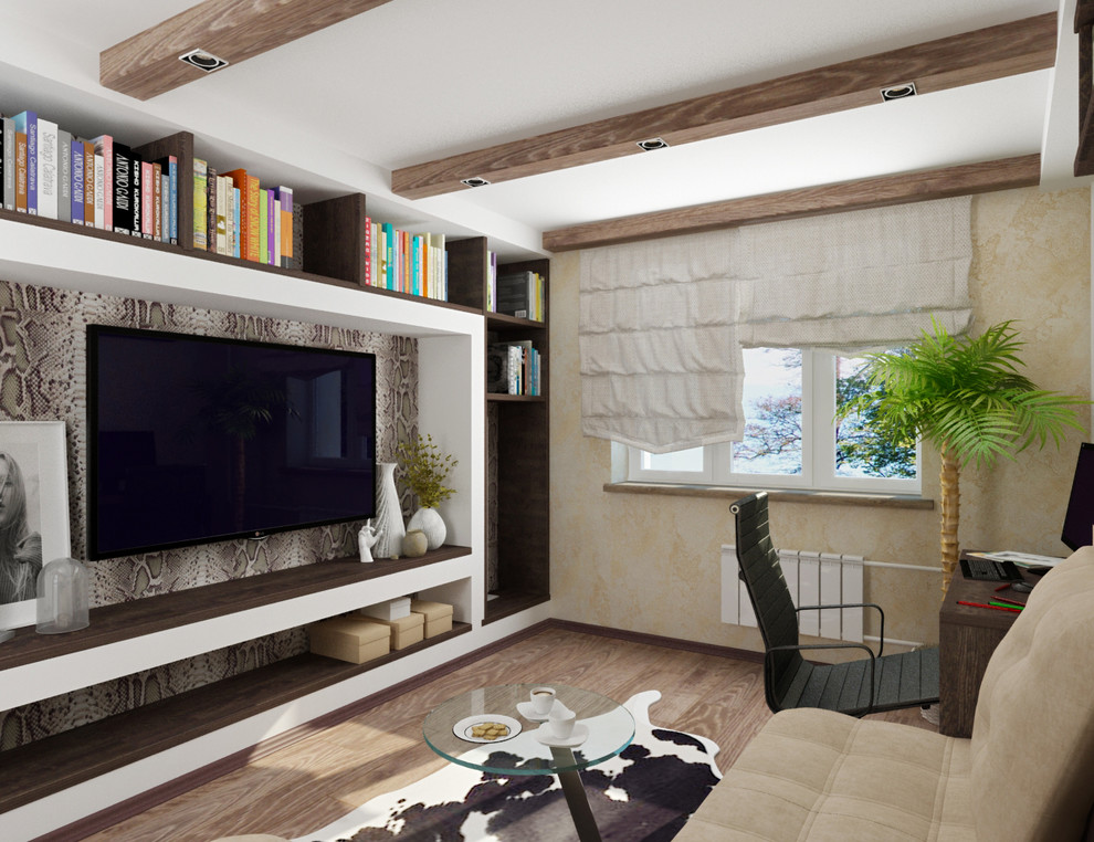 Обложка проекта: Квартира в теплых тонах