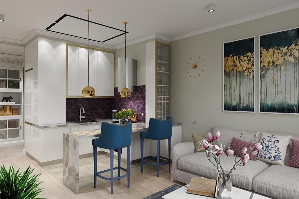 Обложка проекта: Квартира в ЖК "Розмарин"