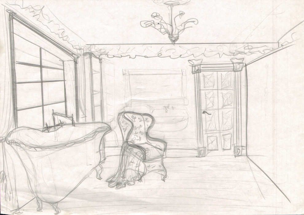 Английский колониальный. Дизайн-проект квартиры в историческом доме 1890 года на