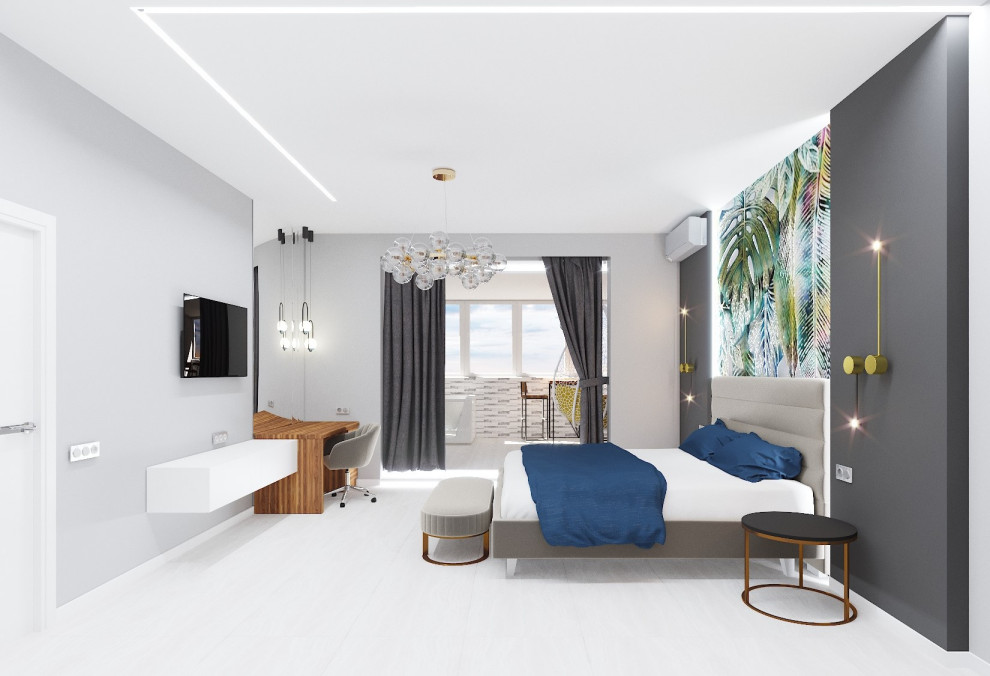 Тропический интерьер в Сочи