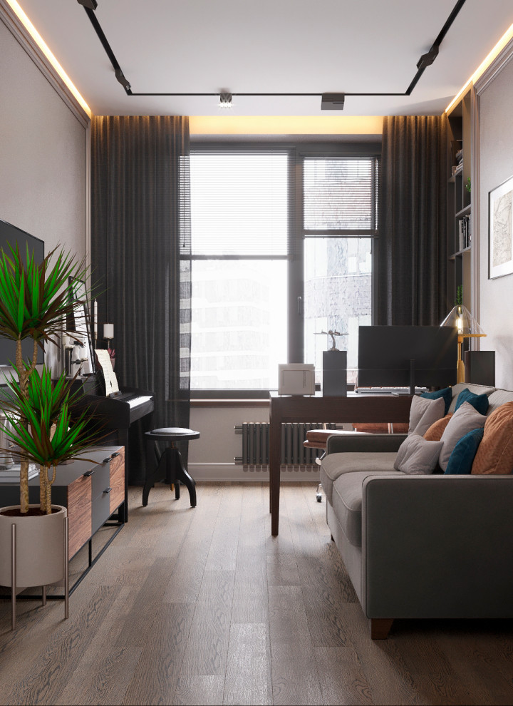 Дизайн четырёхкомнатной квартиры 116 кв.м в ЖК Символ