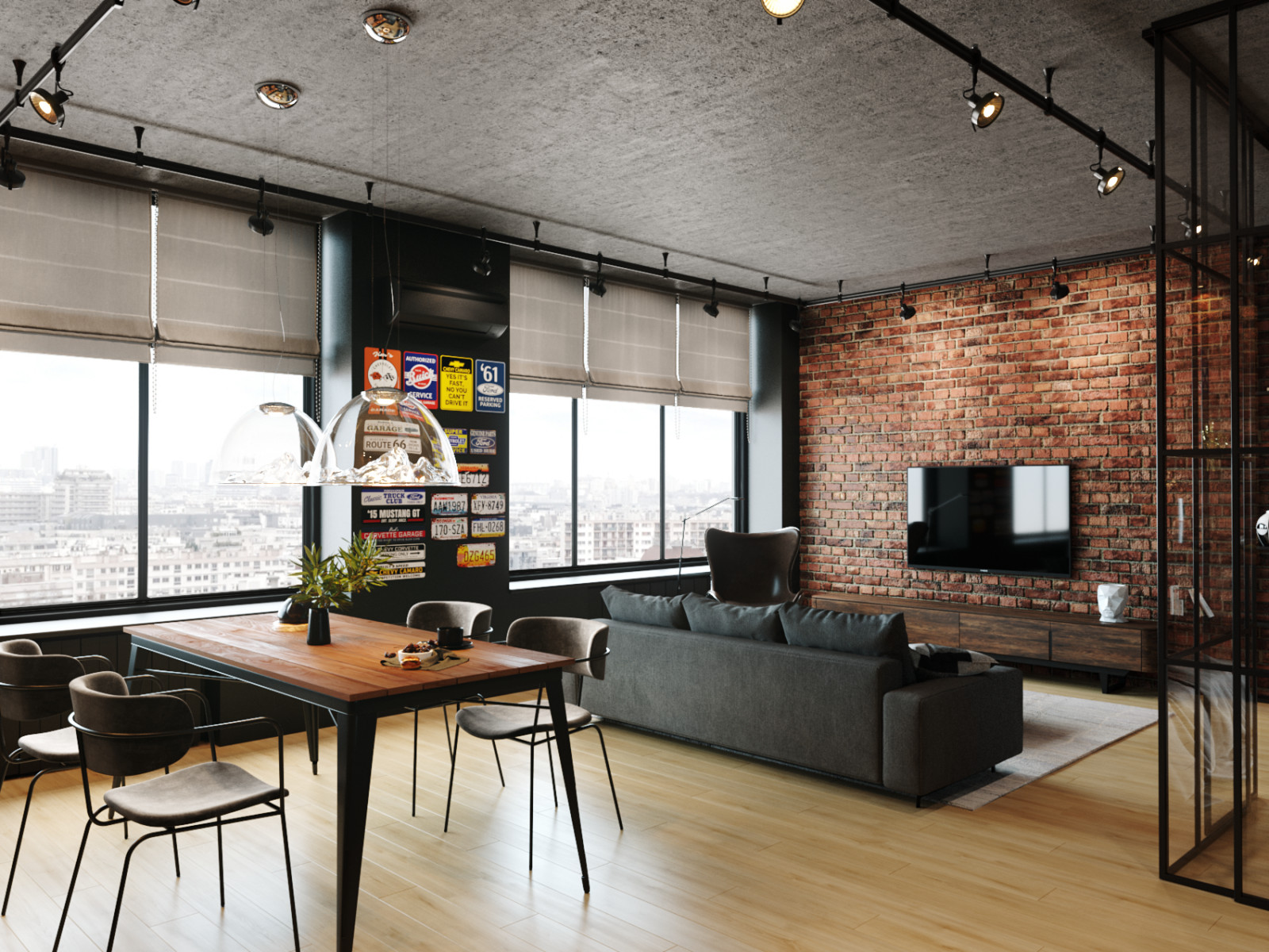 Кухня-гостиная