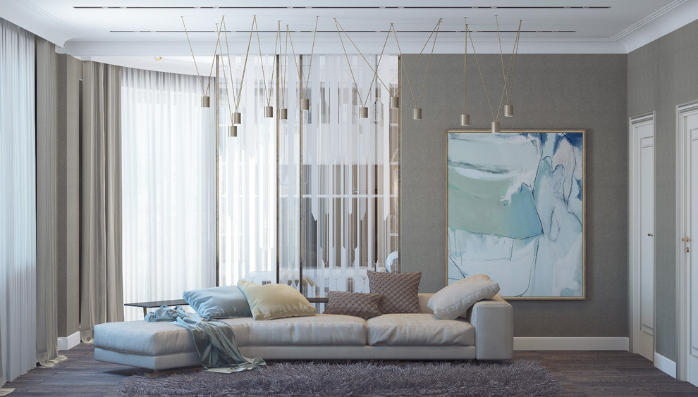 Приватная зона в частном интерьере 34,1 м2