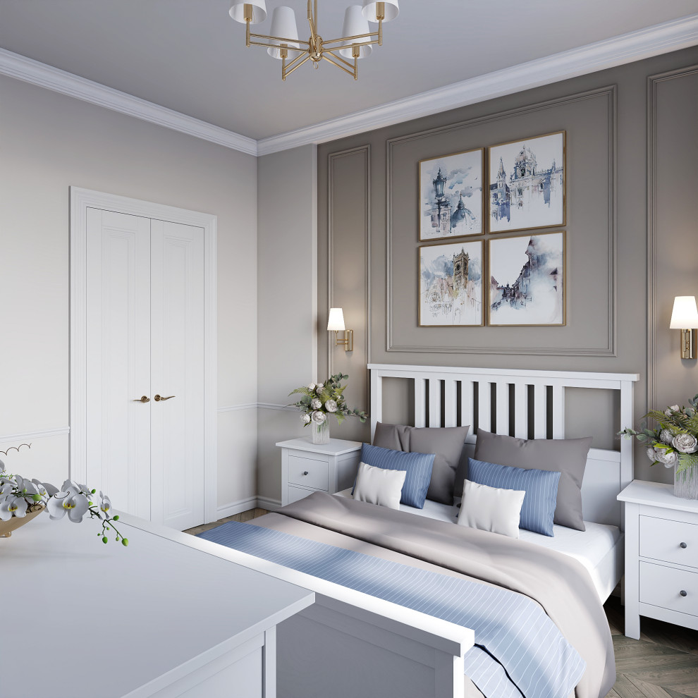 Дизайн проект в Н. Новгороде для семьи с близняшками