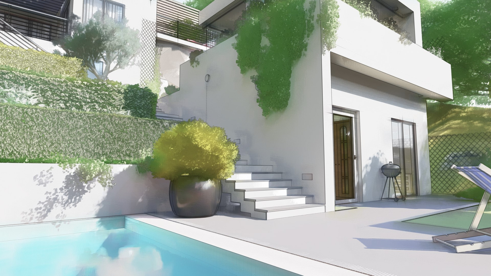 Проект благоустройства территории на ул.Транспортной в г.Сочи