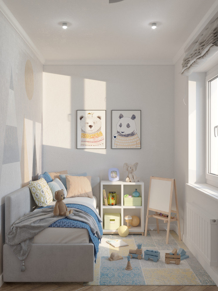 Проект детской комнаты "Мишки"