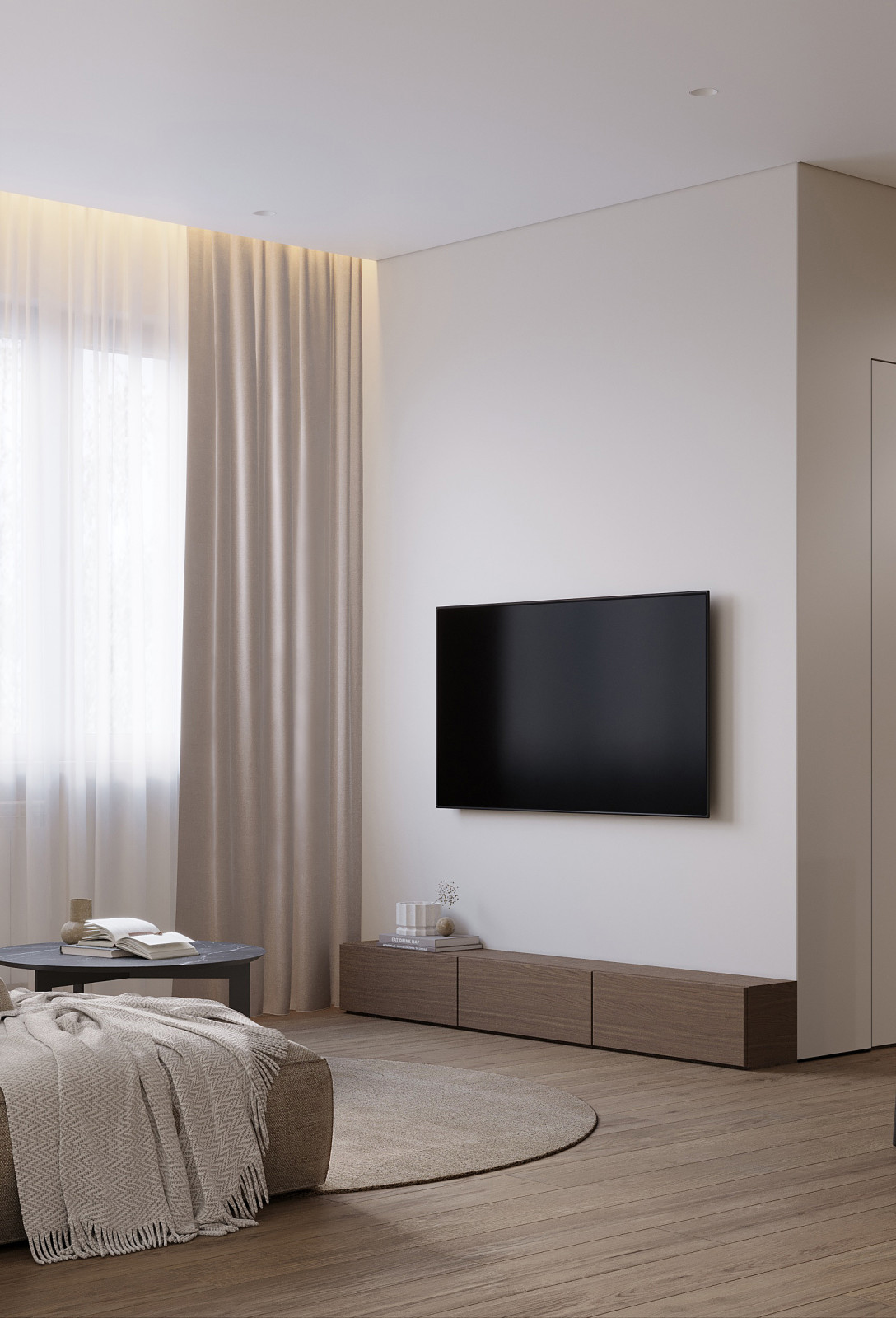 Уютная квартира в стиле минимализм