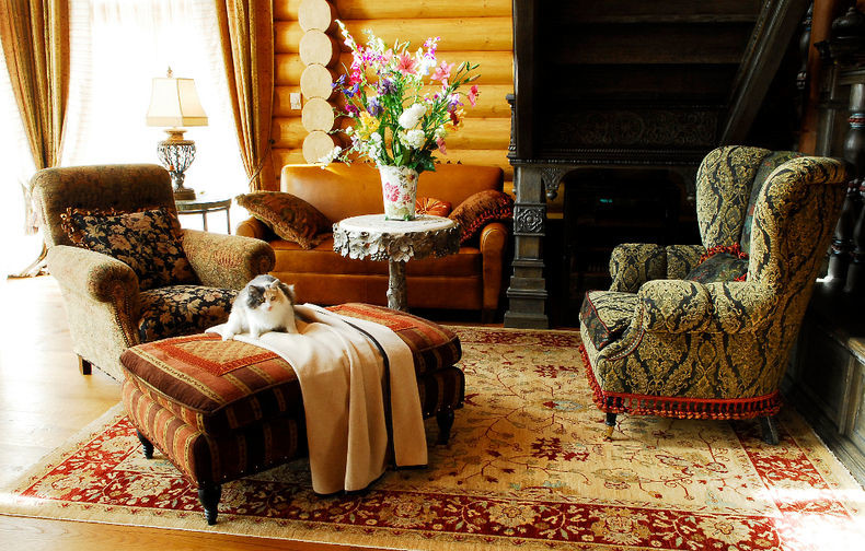 Деревянный дом 550 кв.м. в русском стиле