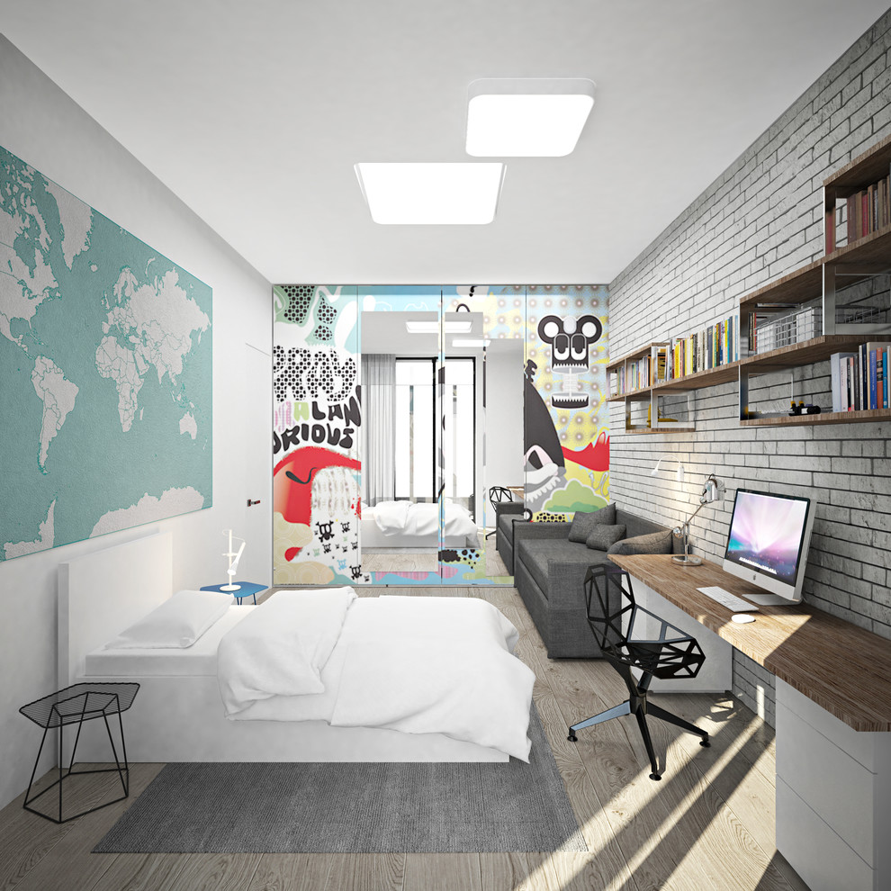 Детская спальная комната для мальчика