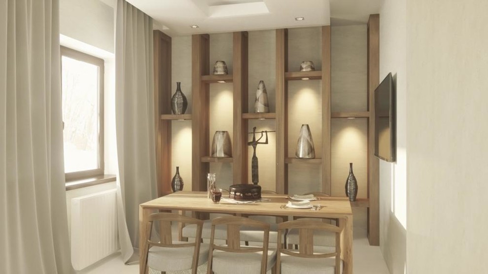 Дизайн интерьера коттеджа в Московской области