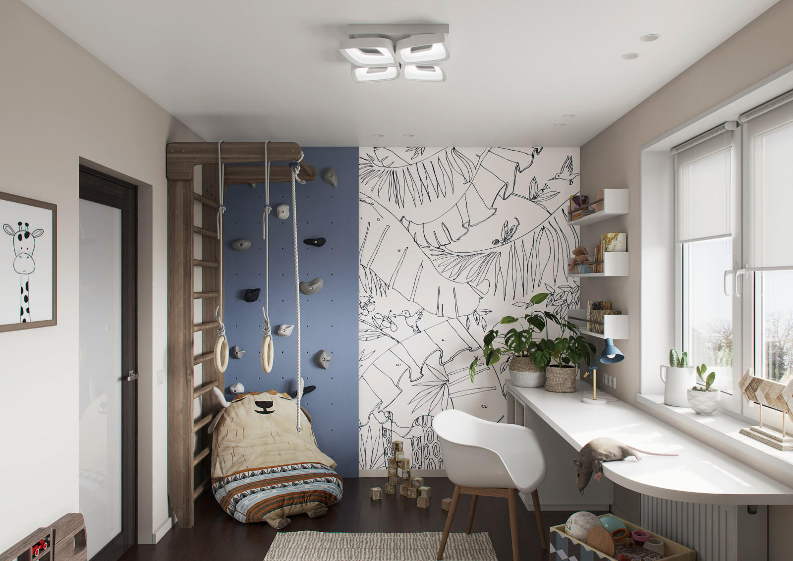 Детская комната для мальчика/Children bedroom