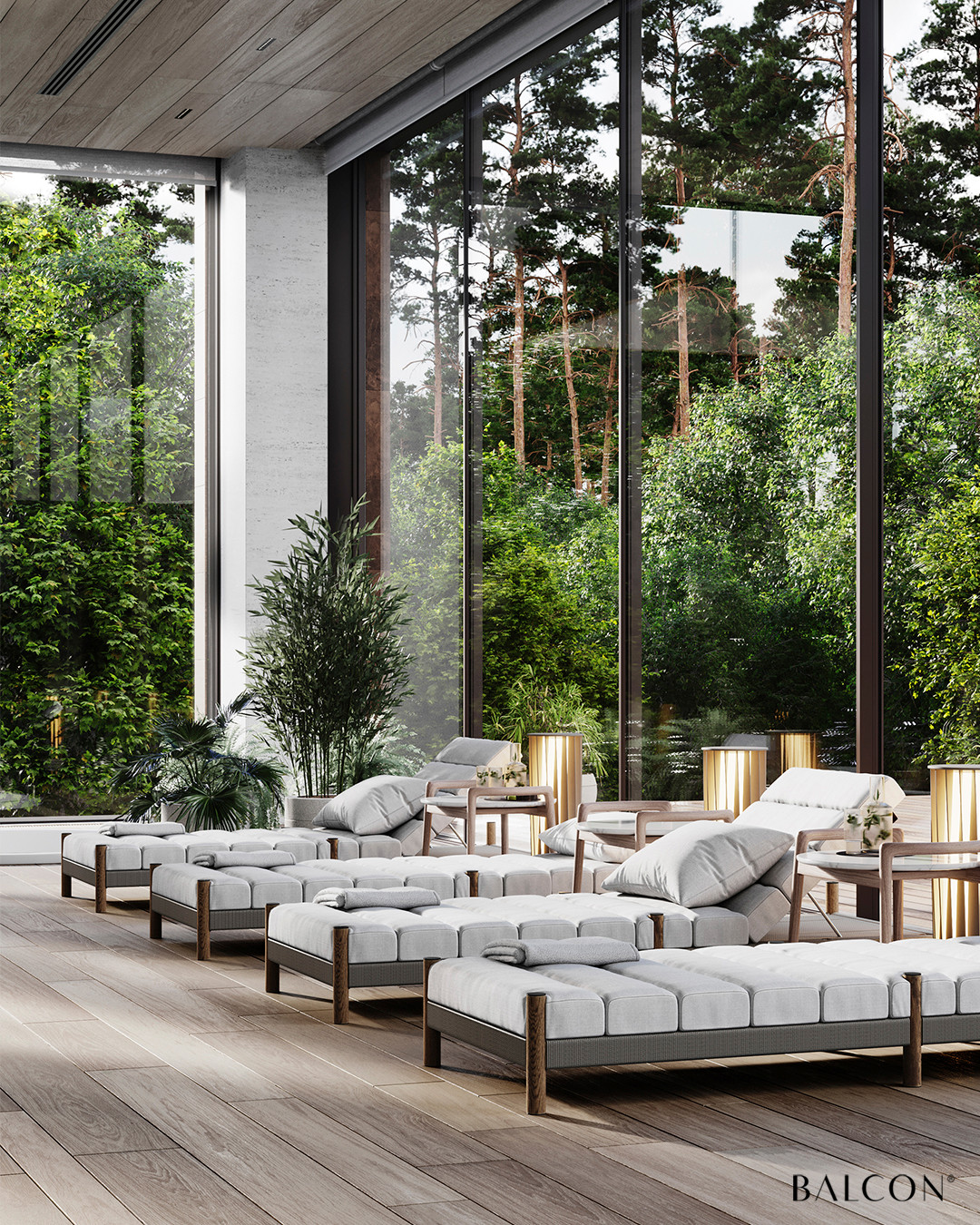 Спа-компекс с бассейном