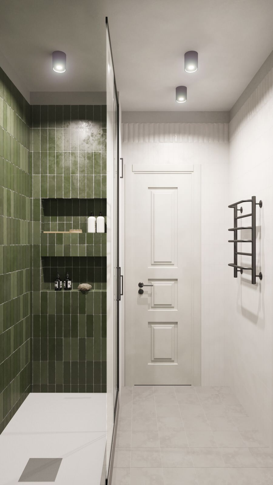 Визуализация интерьера. Дизайн проект "Сердобольская"