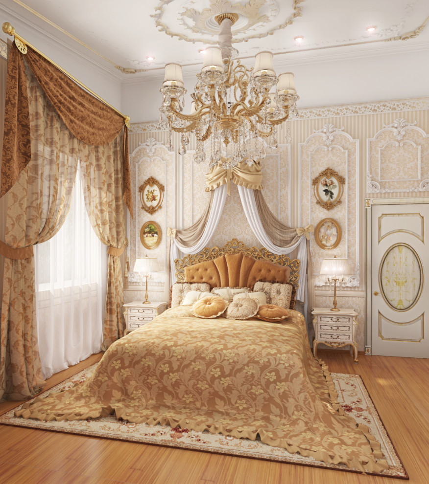 Квартира в роскошном классическом стиле