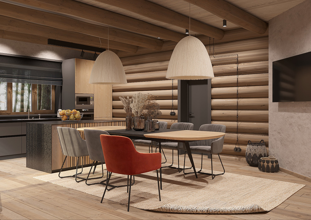 Дизайн-проект деревянного сруба