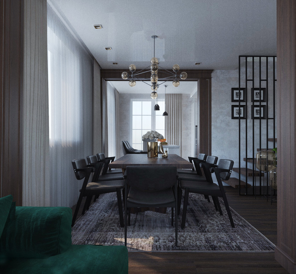 Коттедж в современном стиле с элементом американской классики