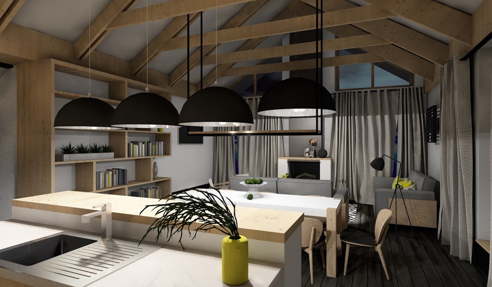 Обложка проекта: Interieur eines Einfamilienhauses