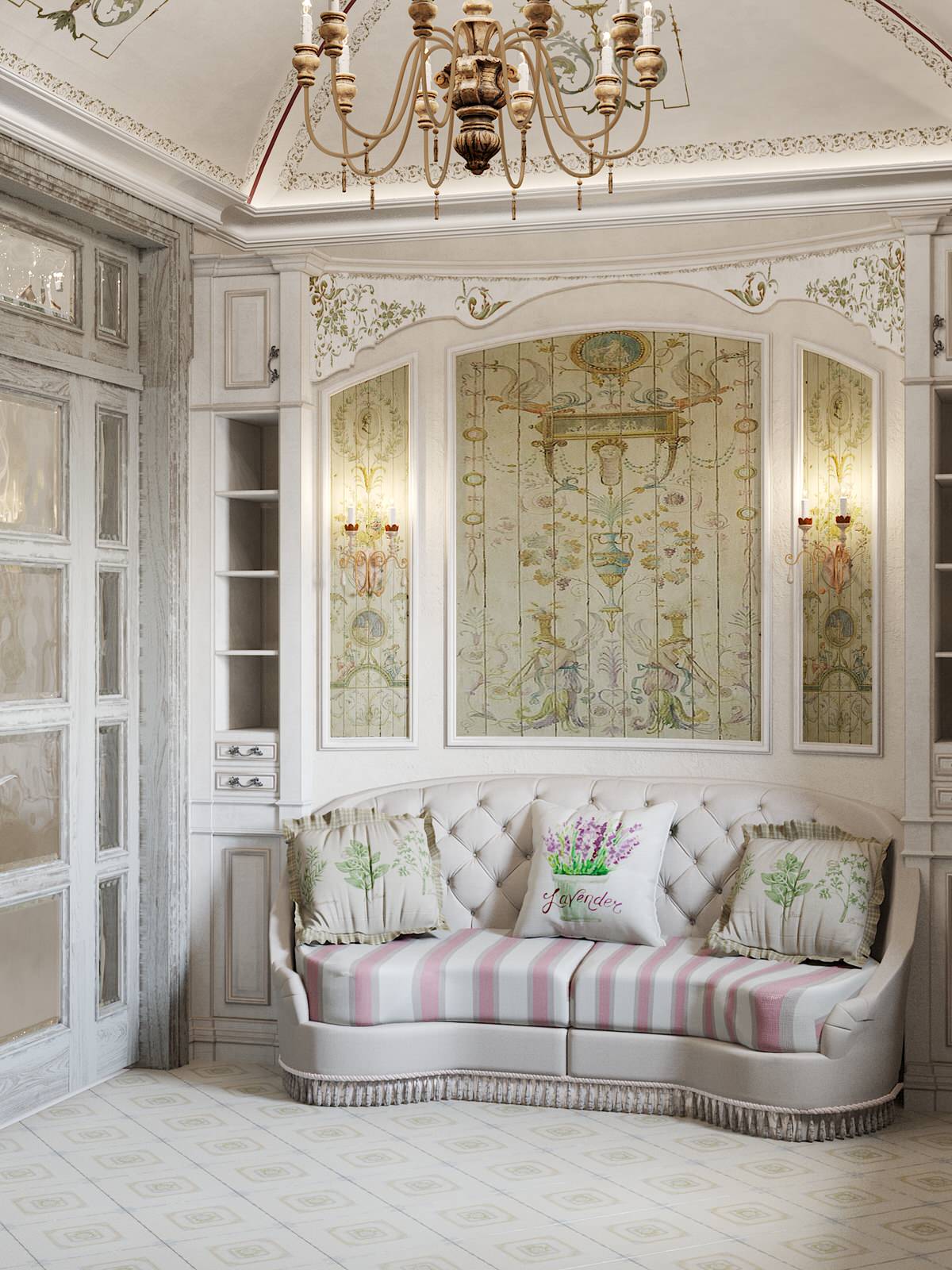 Прихожая загородного дома