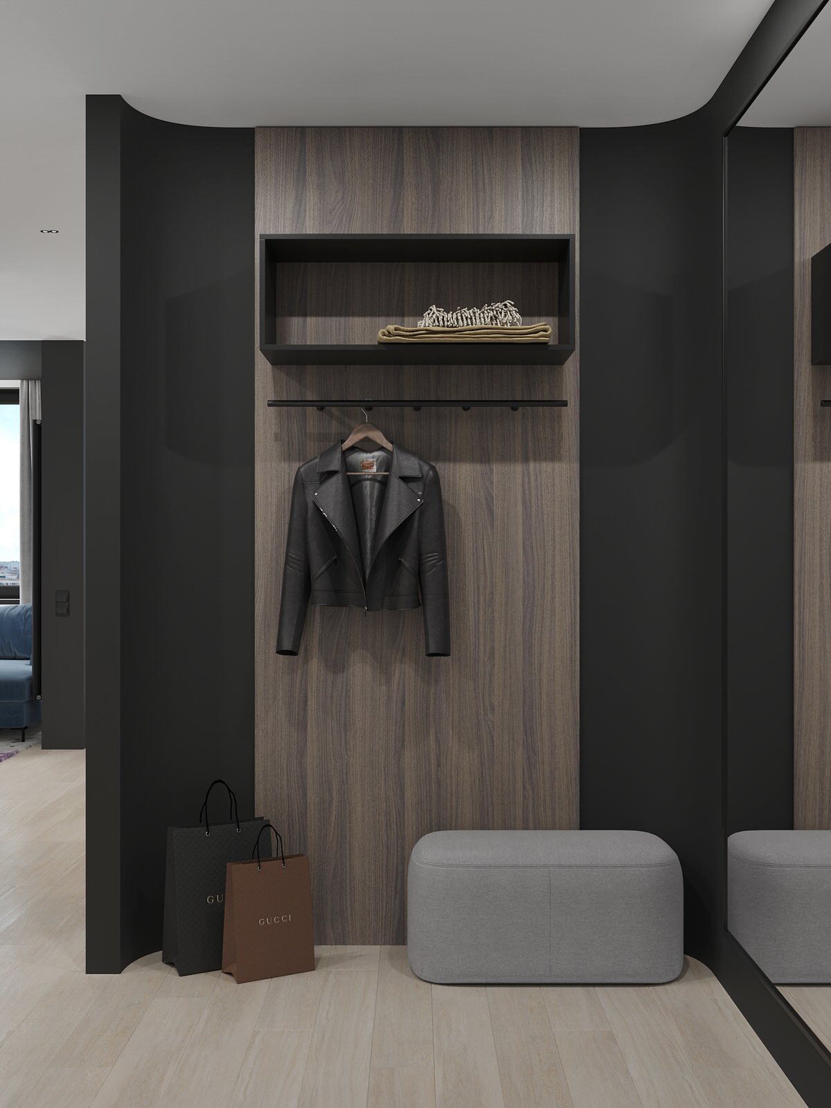 Квартира в стиле минимализма для молодой девушки