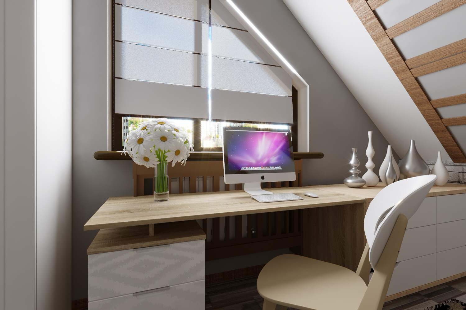 Загородный дом в современном лофте