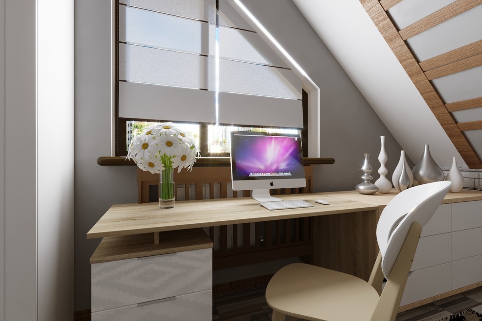 Загородный дом в современном лофте