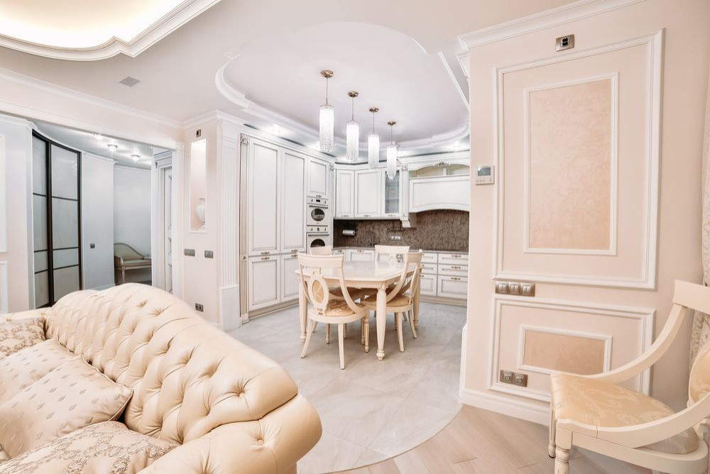 Ремонт четырёхкомнатной квартиры 150 кв.м в стиле неоклассика