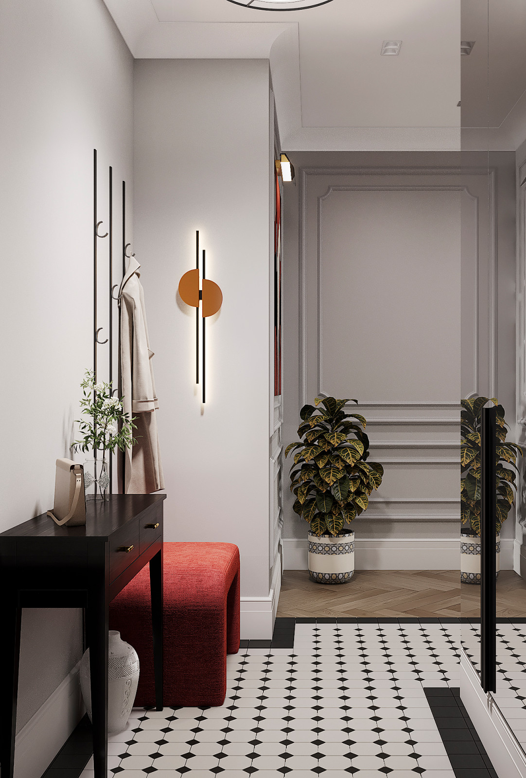 Дизайн проект квартиры в ЖК "Манхэттен"