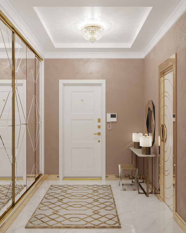 коридор в стиле ар-деко