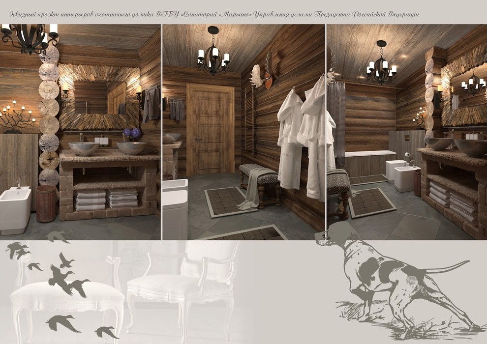 Hunting Lodge of the Park Ensemble "Maryino" of Prince Bariatinsky / Охотничий