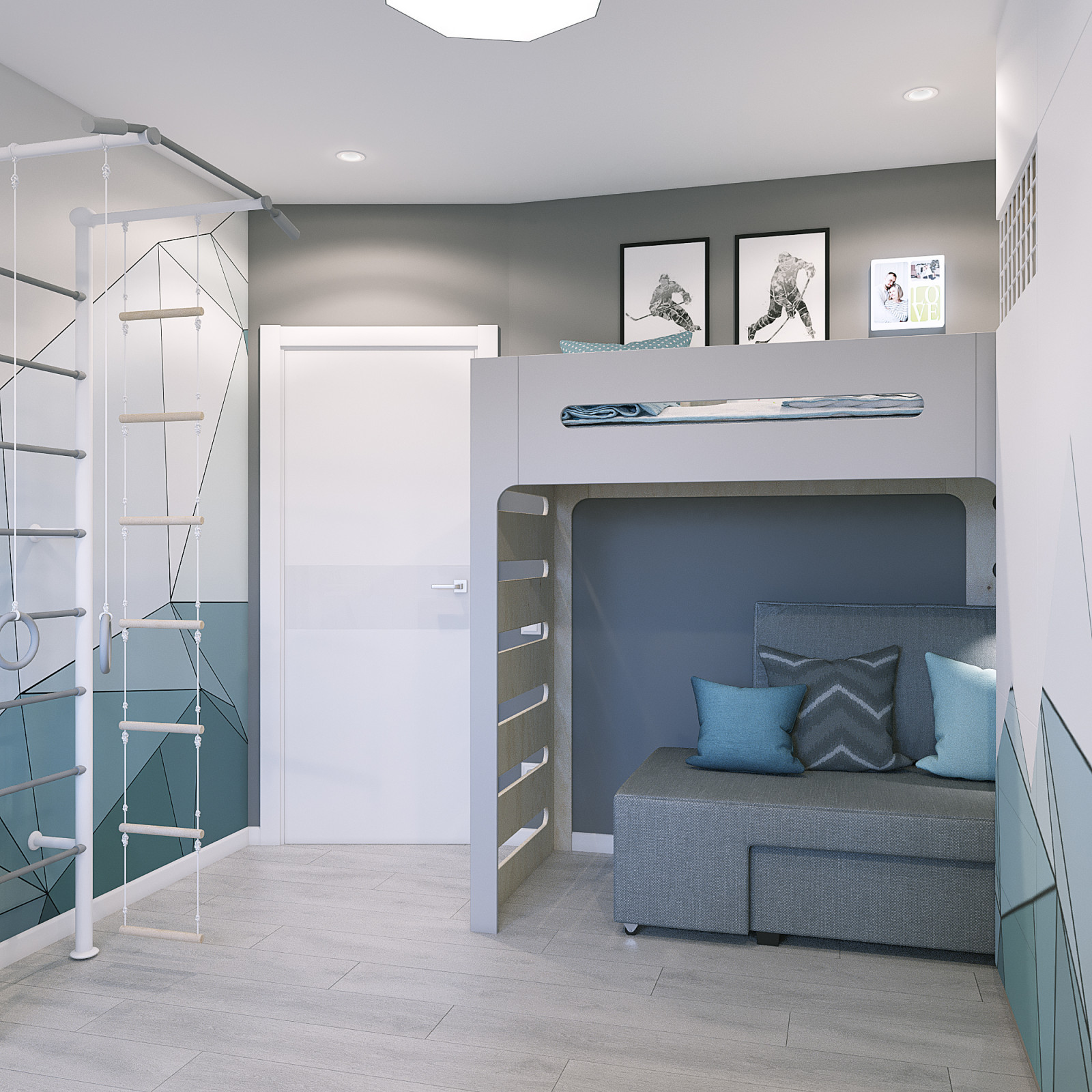 Многофункциональный интерьер