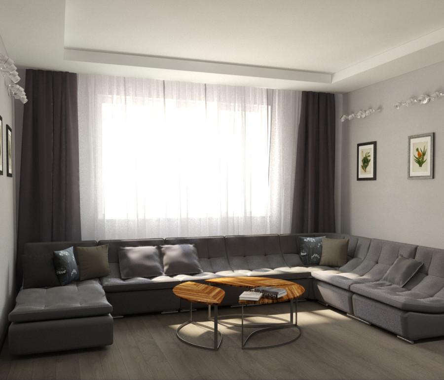 квартира с готовой планировкой