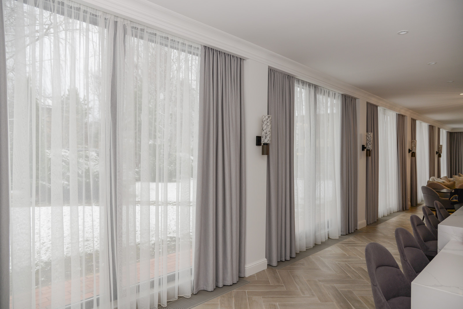 Остекление загородного дома