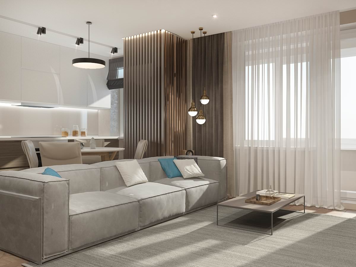 Двухкомнатная квартира в Москве