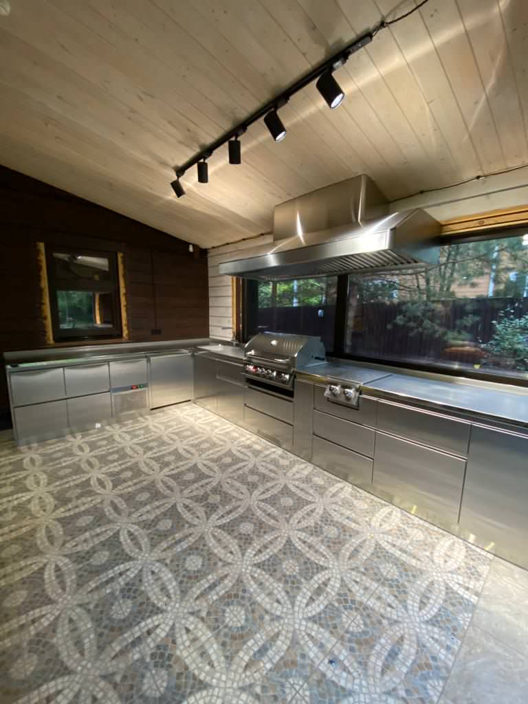 BULL - встраиваемые грили для уличных кухонь