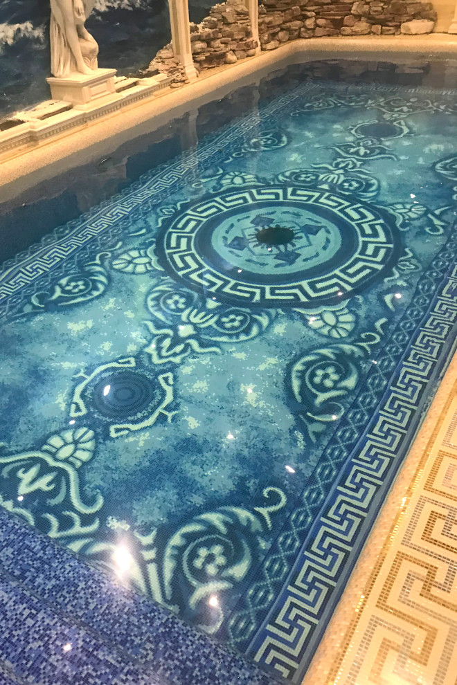 Обложка проекта: Бассейн «Синий ковер»